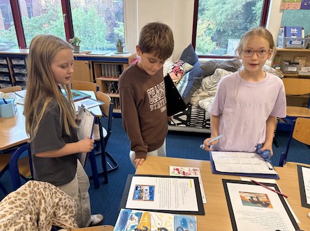 Grade 4 Students Create from the HeART