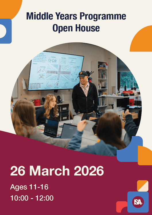 Middle Years Programme Open House for prospective students and parents.