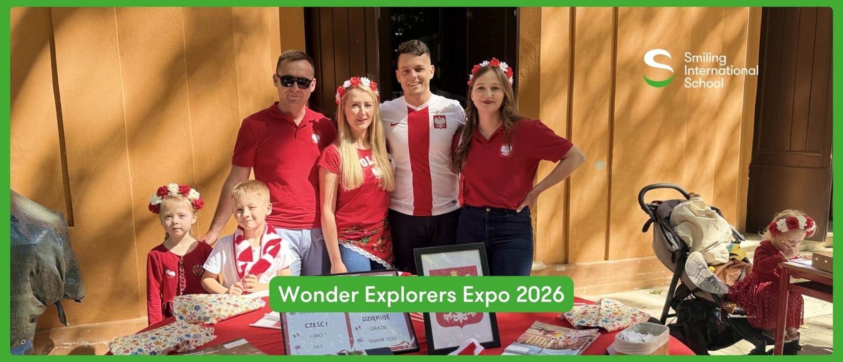 Exploring global education at the Wonder Explorers Expo 2026 with students from top international sc.